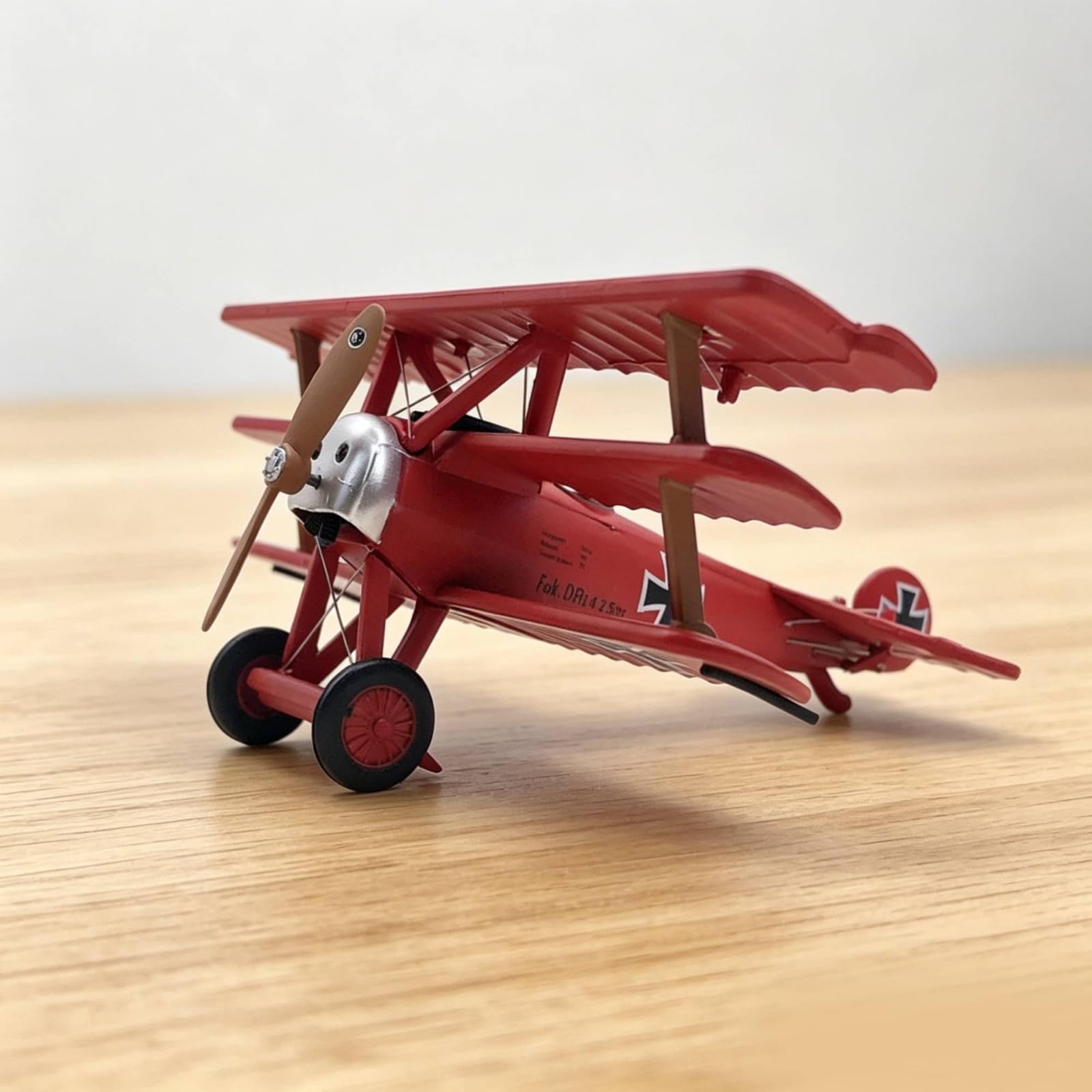 rockible Aereo in Lega Modello Aereo Miniatura Maquette Modellino Collezione in Lega Metallo Verniciatura Accurata Proporzioni Fedeli Dettagli Rifiniti Adatta, 1/72 Bristol Bulldog