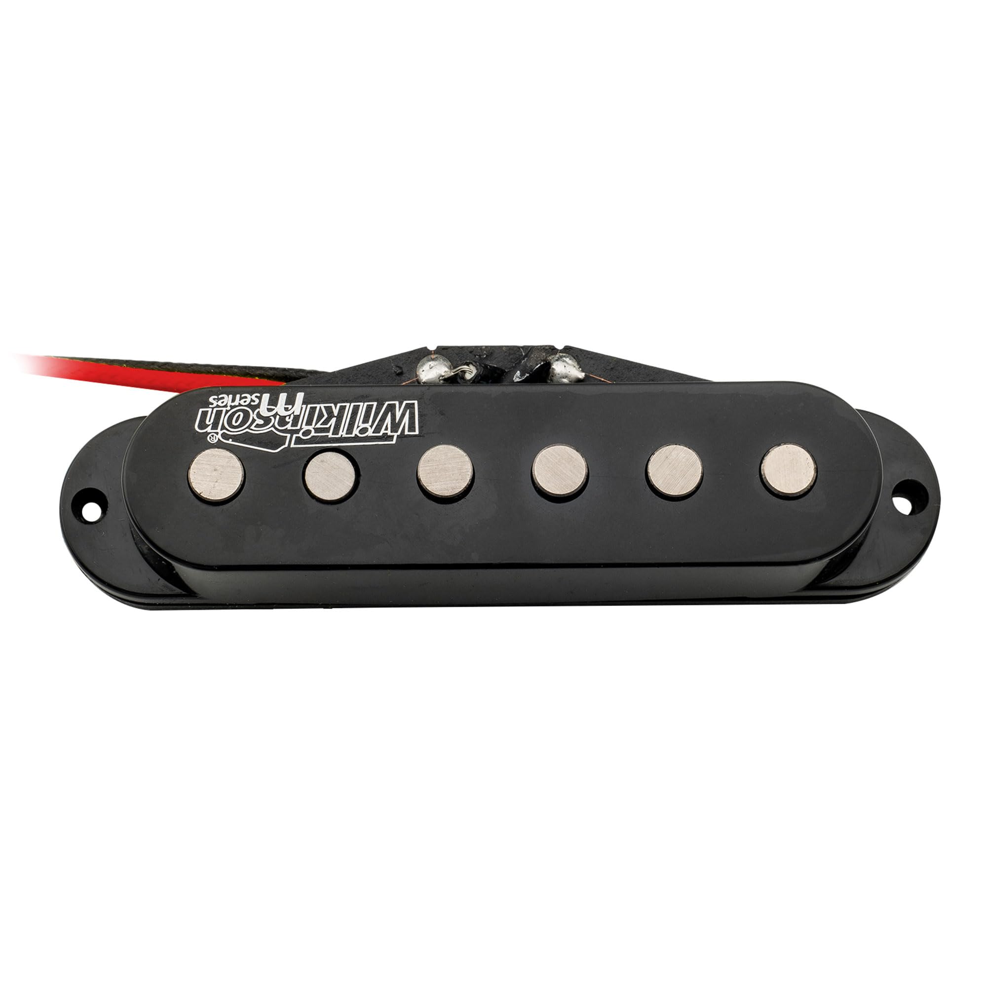 Wilkinson Vintage Klassiek Alnico 5 Overwound Open Humbucker Hals Element Pickup voor Elektrische Gitaar, Zebra