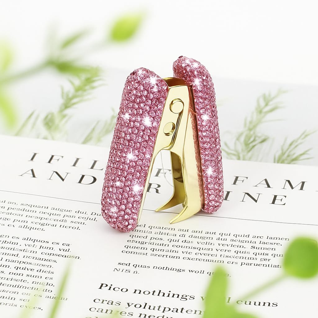MultiBey Bling - Pinzatrice con levapunti e 1000 punti metallici in oro rosa