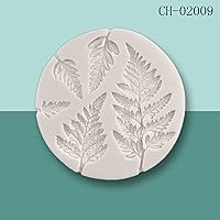 Vista 3 de Fondant Mould 3 Pieces Summer Ice Cream Leaf Silicone Mold Frozen Mold Ice Cream Mold DIY Onigiri Mold