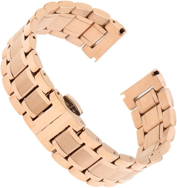 Amazon Co Jp 多種類選べ ステンレス 腕時計ストラップ 交換用 時計バンド リストバンド ローズゴールド18mm ファッション Amazon Co Jp 多種類選べ ステンレス 腕時計ストラップ 交換用 時計バンド リストバンド ローズゴールド18mm ファッション