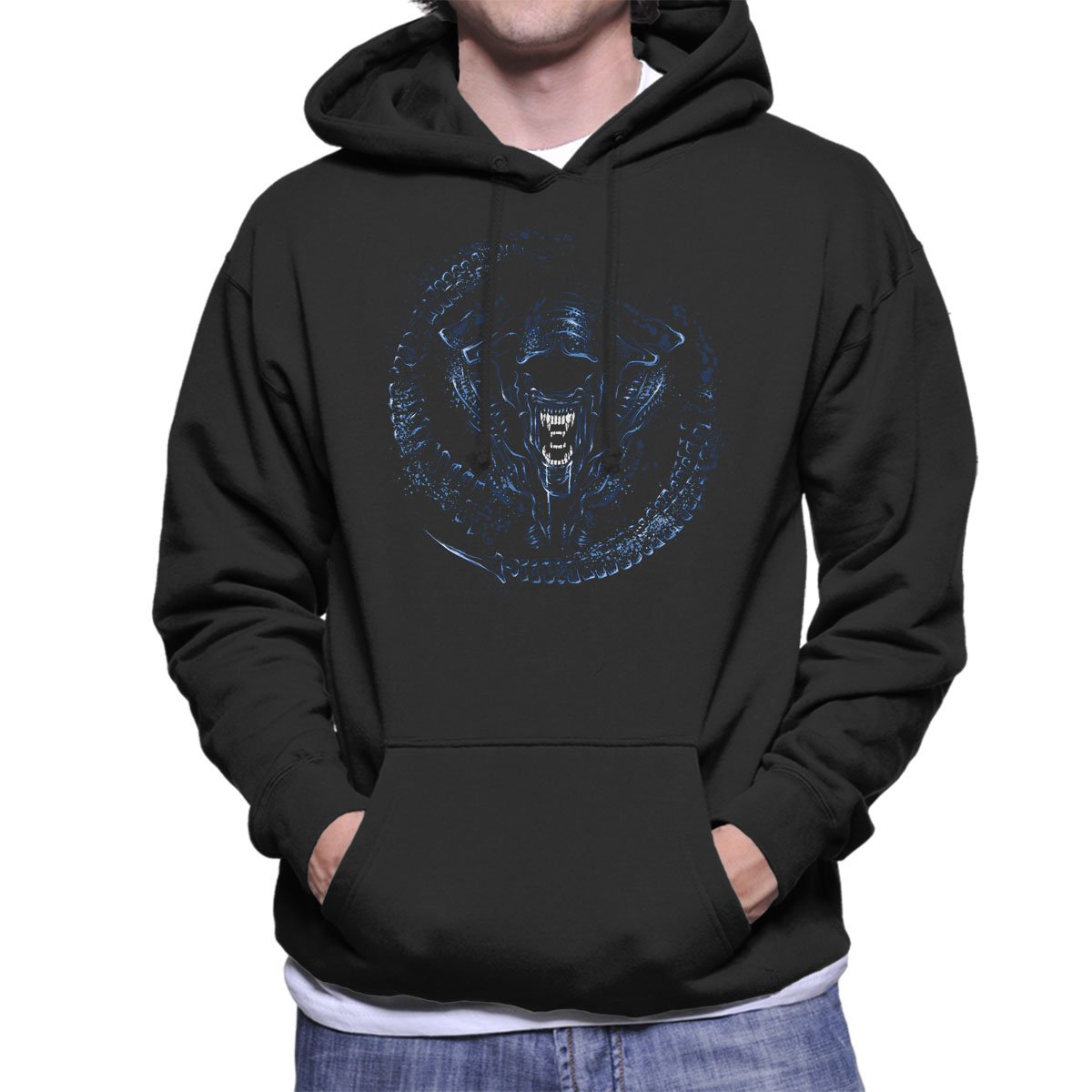 Aliens Queen Men's Hooded Sweatshirt