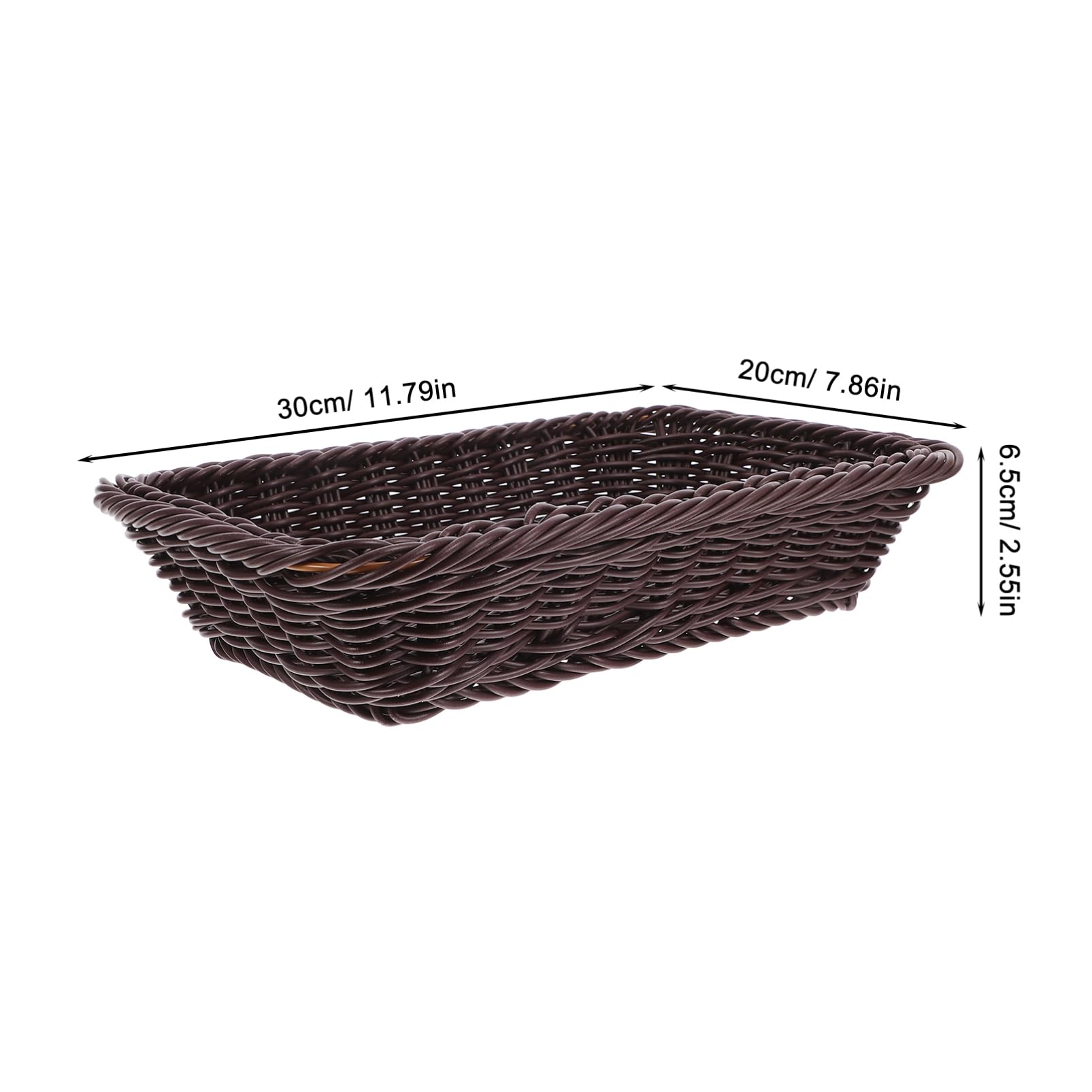 3pezzi Cestino Da Pane Woven Rattan Elegante Cestino Per Servire e Decorare Versatile Per Cucina e Ristorante Stile Naturale