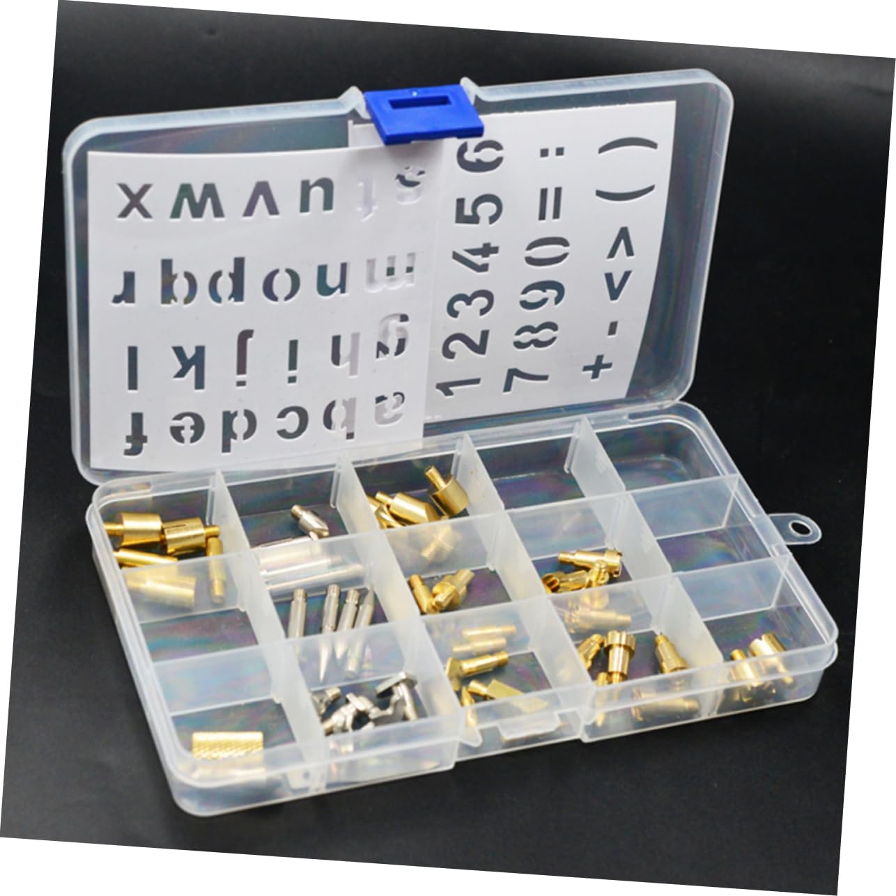 Lurrose 57pcs Wood Burning Tool Kit with Embossing Pen Tips for Pyrography Soldering Iron Accessories for Beginners and DIY Crafts Wood and Cork