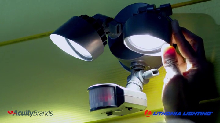 Image of Lithonia Lighting EU2 LED 2-Light White LED Emergency Fixture with 90 Minute Back Up