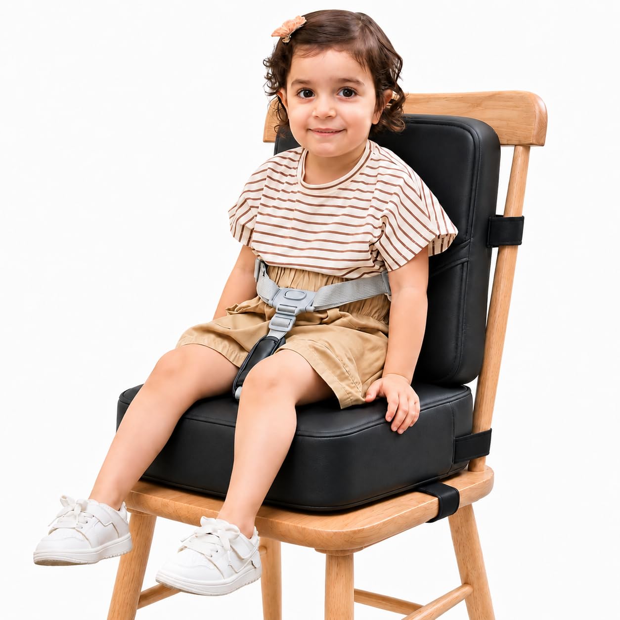 Photo 1 of HOMEAL Booster Seat for Kitchen Chair - Dark Grey