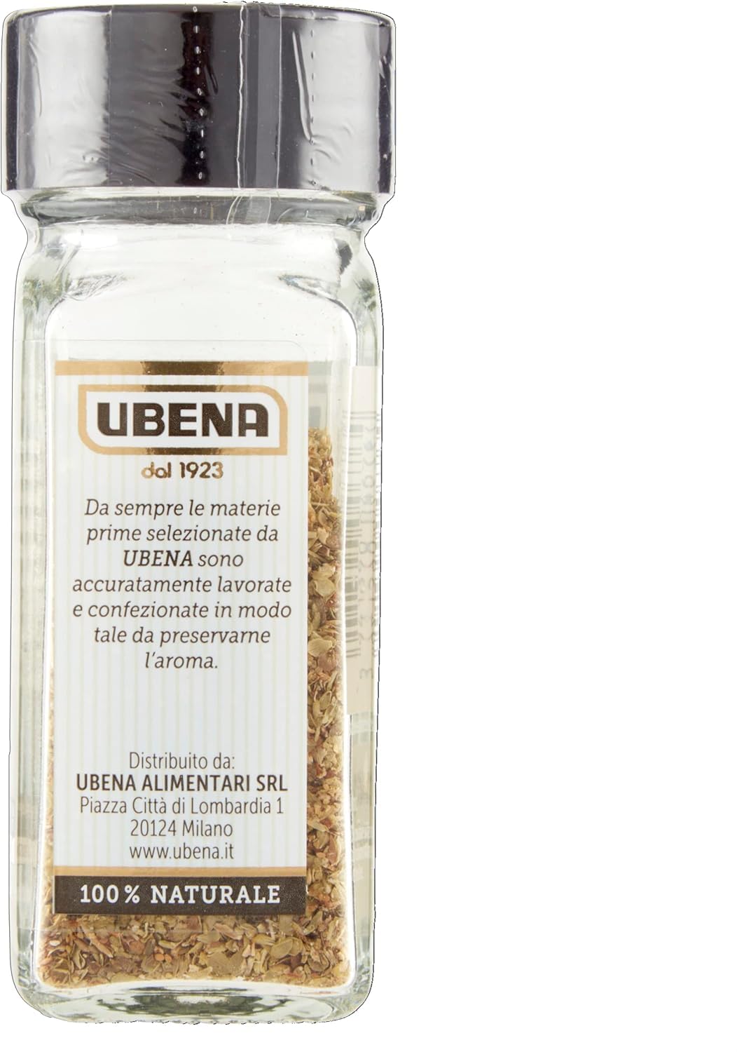 UBENA, Origano in Foglie, Ideale per insaporire Sughi, Marinature, Bruschette e Focacce, Formato Vasetto da 4 x 8 gr