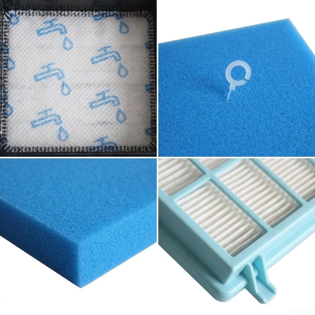 Filtros Recambios Lavables Motor y Espuma 5 Sets