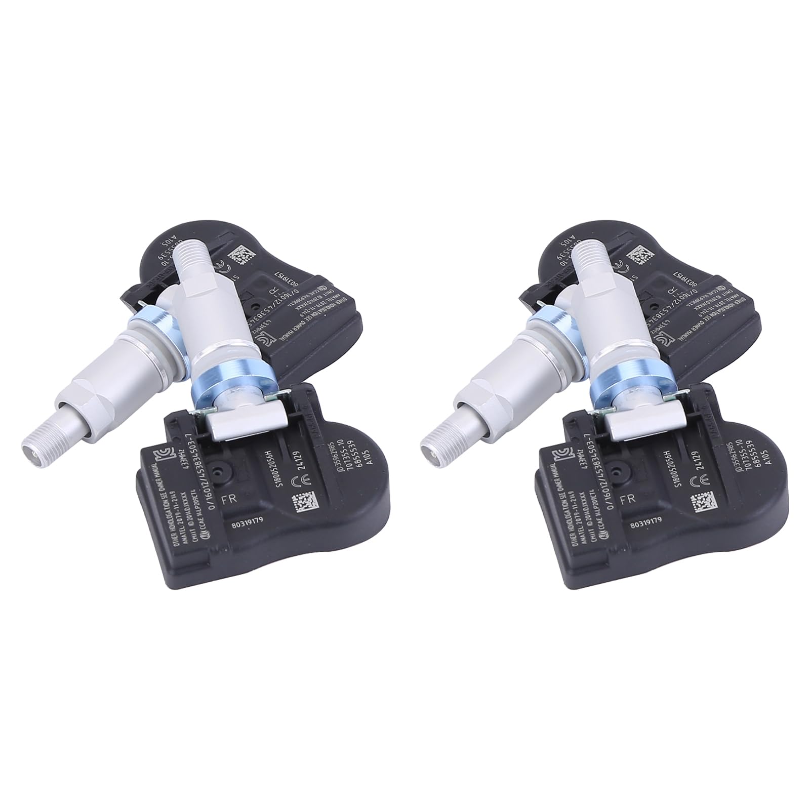 Czujnik ciśnienia w oponach, system kontroli ciśnienia w oponach, czujnik TPMS 6855539, 36106881890, 36106856209, kompatybilny z 1 F20 F21, 2 F22 F23 F45 F46