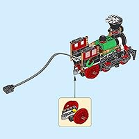 Vista 3 de ZENEBricks - Paquete de alimentación de motor de control remoto compatible con Lego 10361 modelo Holiday Express Train - con caja de batería