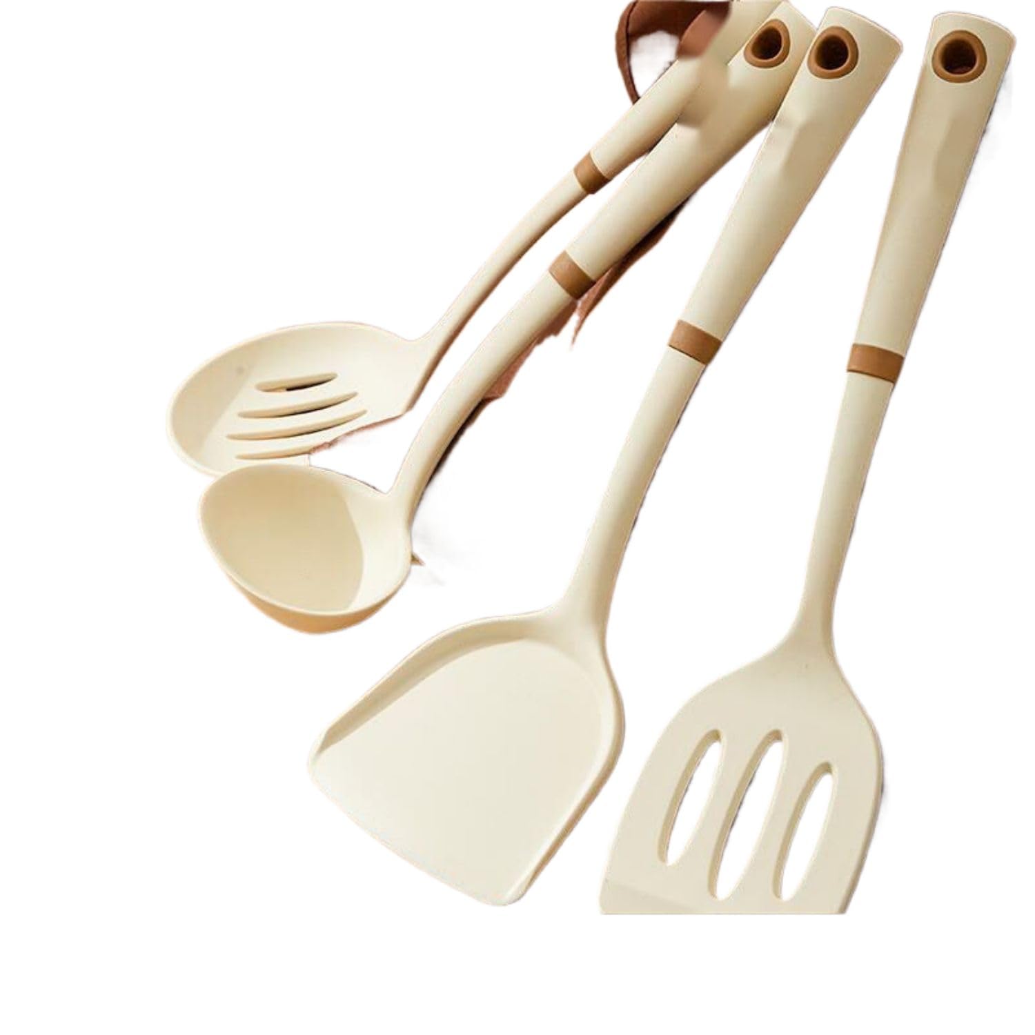 Étagères sans perçage anti-chute et kit de louche et spatule pour tiroirs encombrés