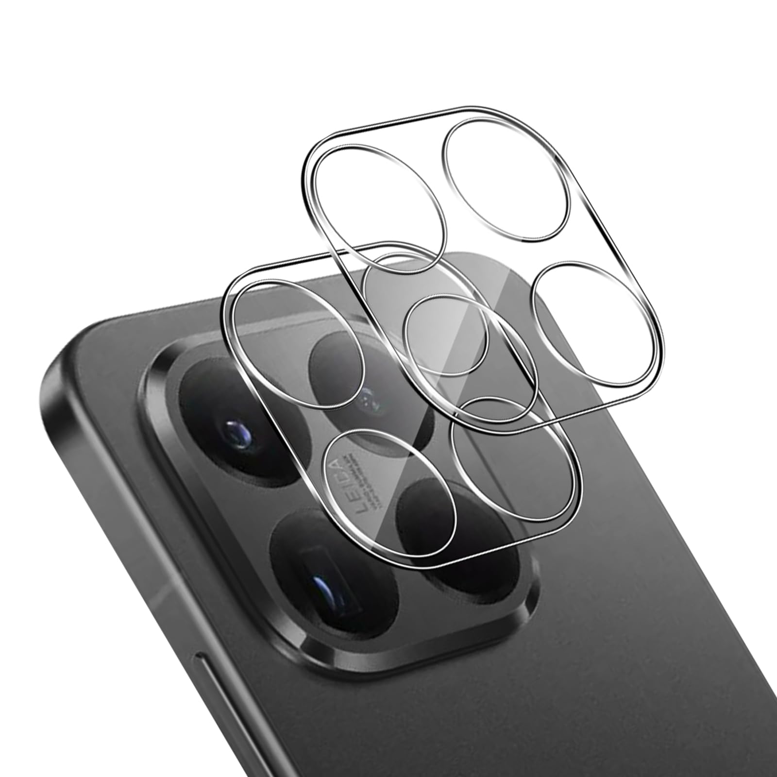 Lot De 3 Verre Trempé Camera, Protection D'objectif Arrière Pour