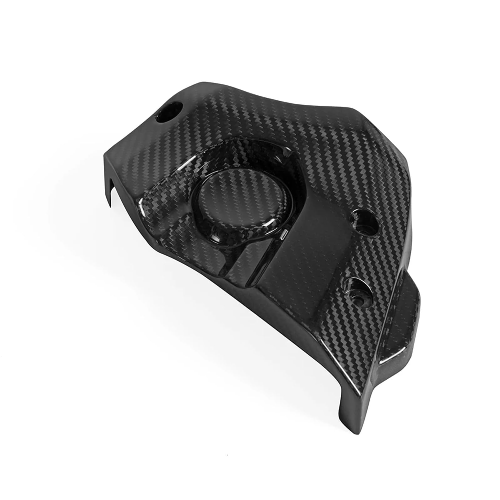 Moto Pignone Protezione Carenatura per pignone motore in fibra di carbonio per moto, adatta per YAMAHA MT 07 2018 2019