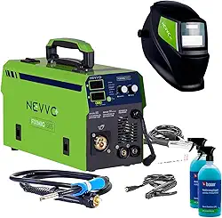 Máquina Inversora De Solda Fixmig1665 Bivolt 160a Mig Com E Sem Gás 3 Em 1 Mma Tig NEVVO + Máscara de Solda Com Automática MSN1200 + 2 Antirrespingos Splash Plus 500ml