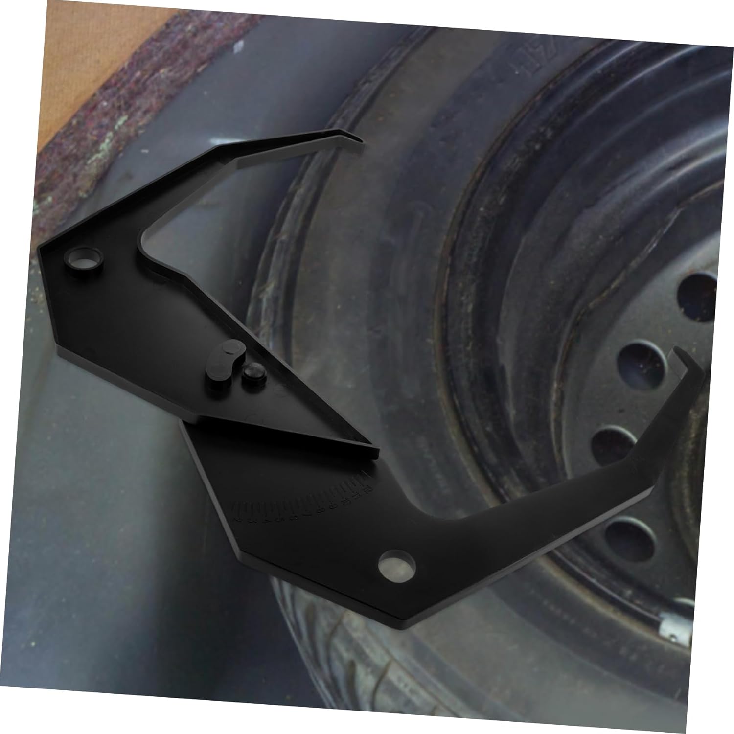 PRETYZOOM Automotive Tire Balancer Caliper Wheel Weight Measurement Tool for Car Repair Tire Changer and Balancer Automotive Wheel Part