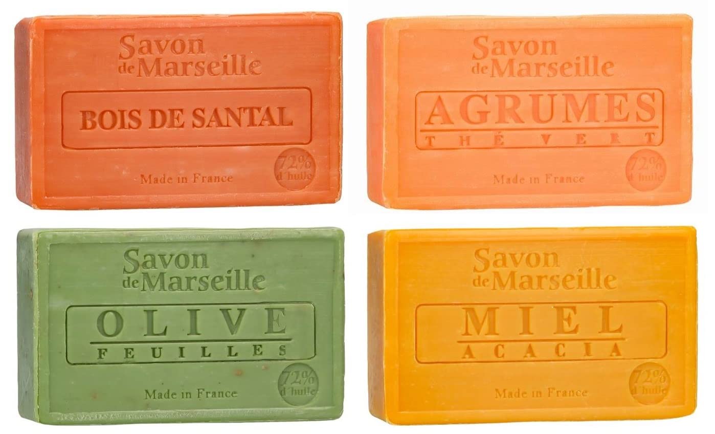 Savon de marseille anti peau sèche aux agrumes et miel