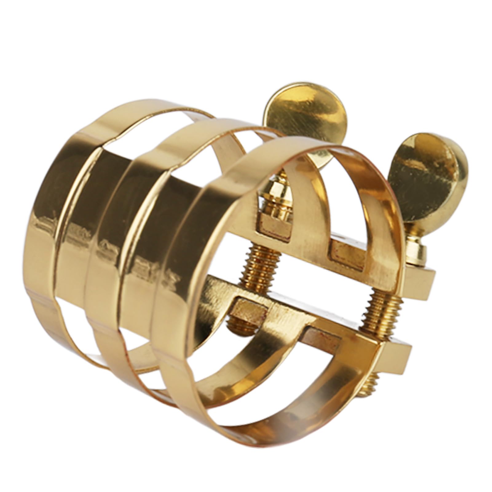 Legatura per Sassofono Contralto, Durevole ABS Bocchino per Legatura Chiusura per Sax Clip Accessori per Parti di Strumenti Musicali