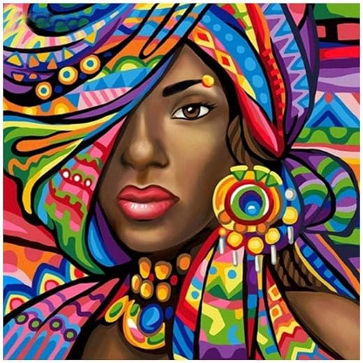Street27 Diy 5D Diamond Painting By Number Kits For Adults & Kids Full Drill Round Diamond Crystal Gem Art, Cross Stitch C...