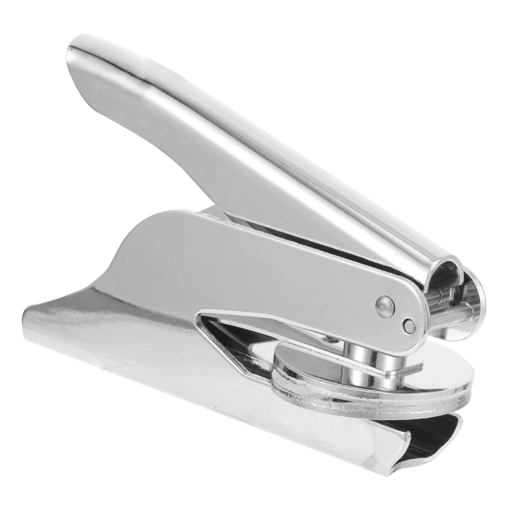 TEHAUX Stainless Steel Seal Embosser Handheld Embosser Stamp Tool for DIY Craft