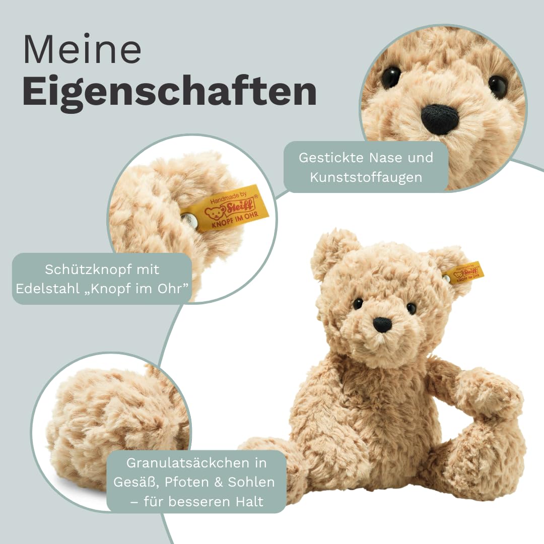Steiff Teddybär Jimmy Plüschtier 30 cm Hellbraun Stofftier
