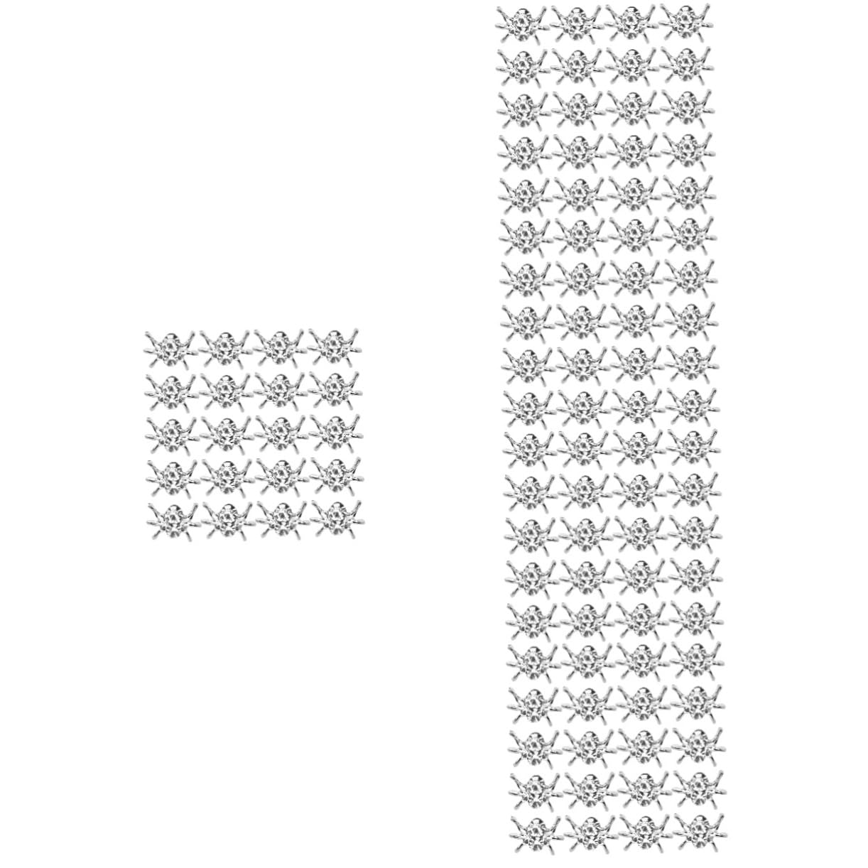 Healeved 150pezzi Per Unghie Accessori Per Nail Art Goth Decorazioni Per Unghie Halloween Charms Per Manicure