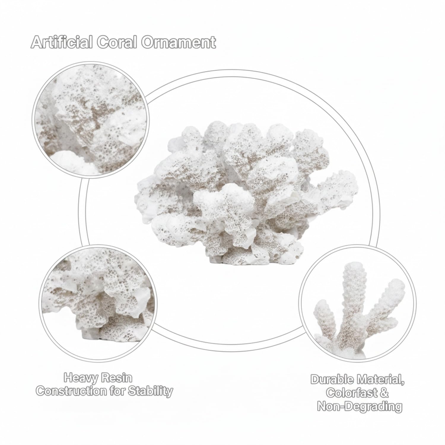 Adorno de Coral, 1 PC