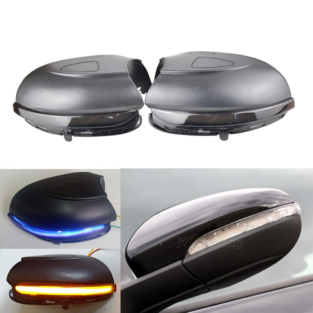 Indicatori di direzione Dinamici giallo blu LED indicatore per Golf 6 MK6 Touran 1T 1T3