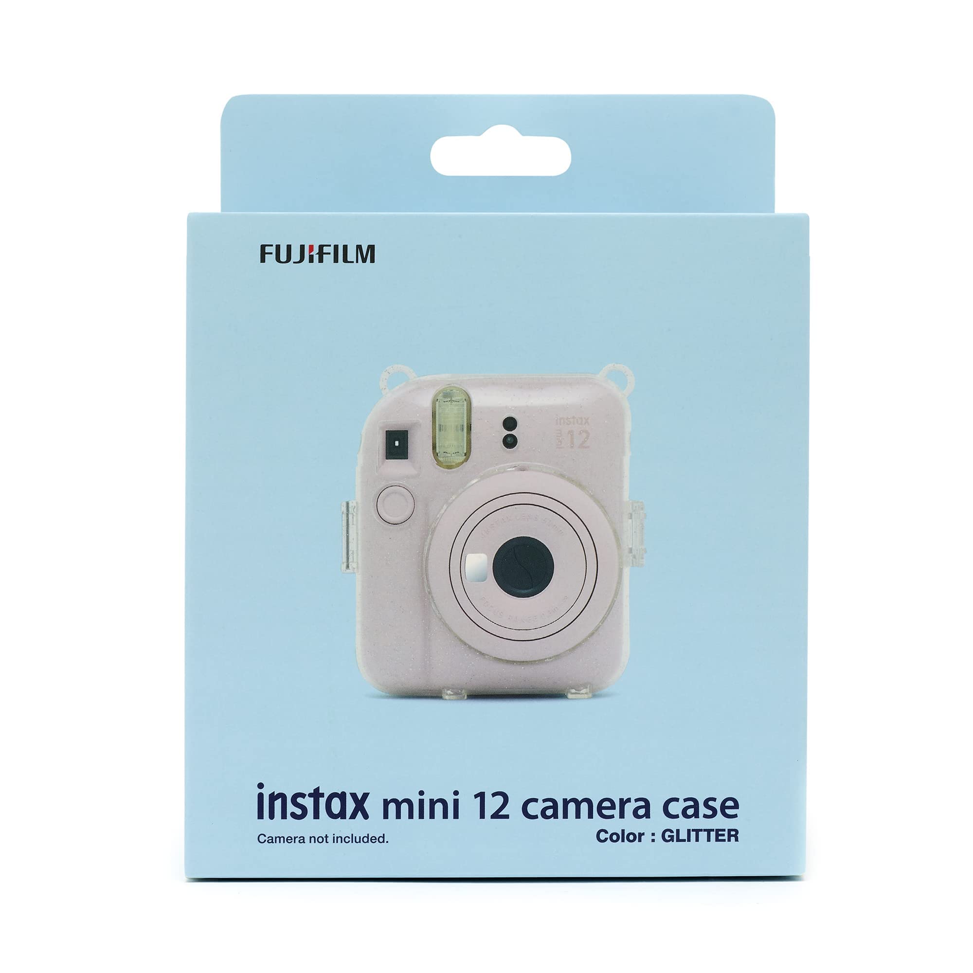 Fujifilm Instax Mini 12 Transparent Glitter Case