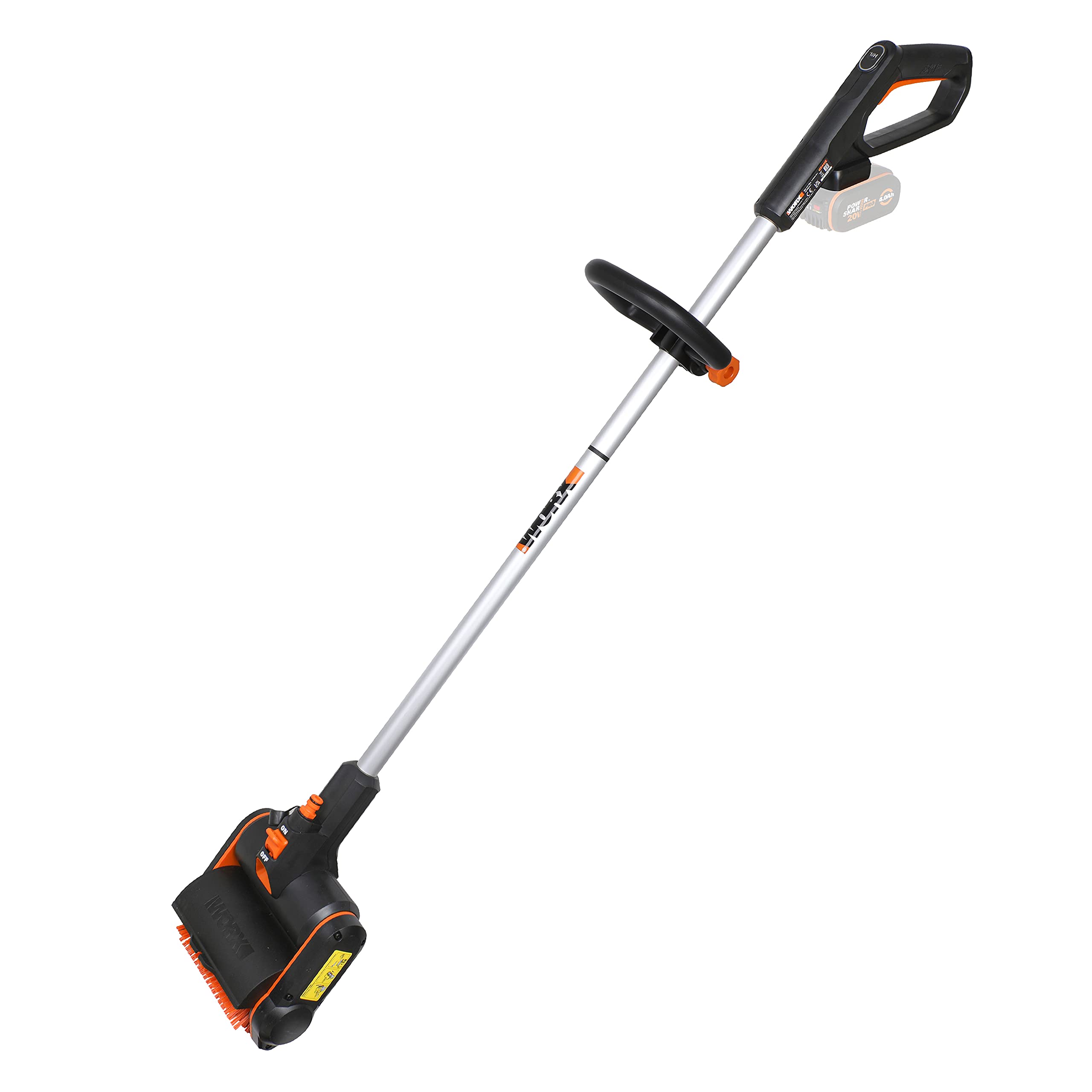 WORX WG441E.9 Akku-Multi-Bürste 20V & WA3604 PowerShare Akku mit Akku Ladestation Set