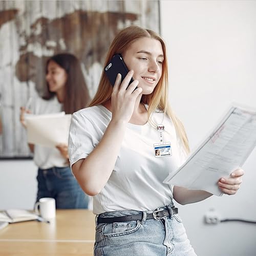 Vista 24 de 15 carretes retráctiles para insignias, soporte para tarjetas de identificación, clip retráctil, accesorios de carrete de insignia de enfermera