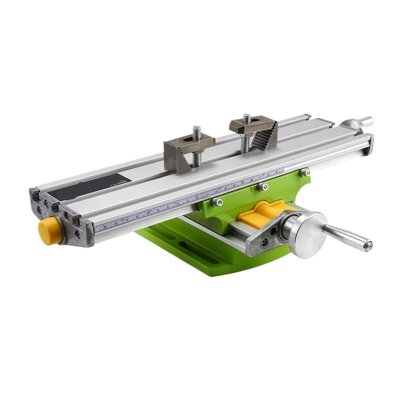 Mesa compuesta de BG-6330, mesa de trabajo con deslizamiento transversal, mesa de trabajo for fresado, banco de perforación, multifunción, ajustable, XY
