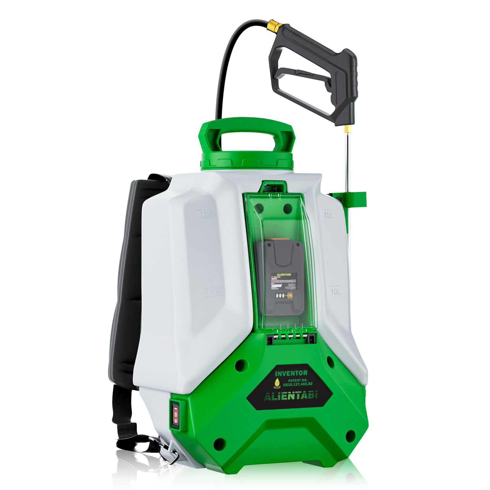 Amazon.com : ALIENTABI Battery Backpack Sprayer, Battery Powered