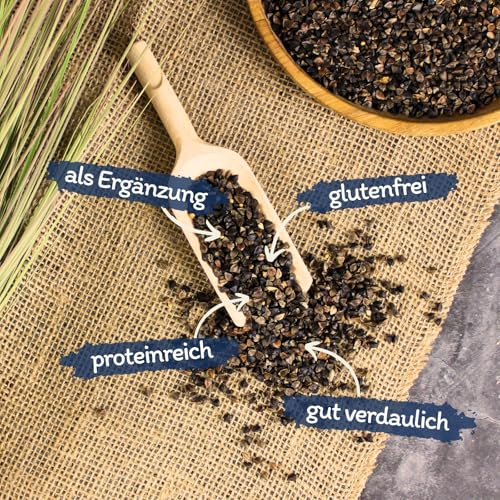 Lyra Pet® 20 kg Buchweizen | Reich an Proteinen, Kohlenhydraten & Ballaststoffen | Ergänzungsfutter für Wildvögel & Kleinnager | Nährstoffreiches, ganzjähriges Vogelfutter | Ideal für Streufutter