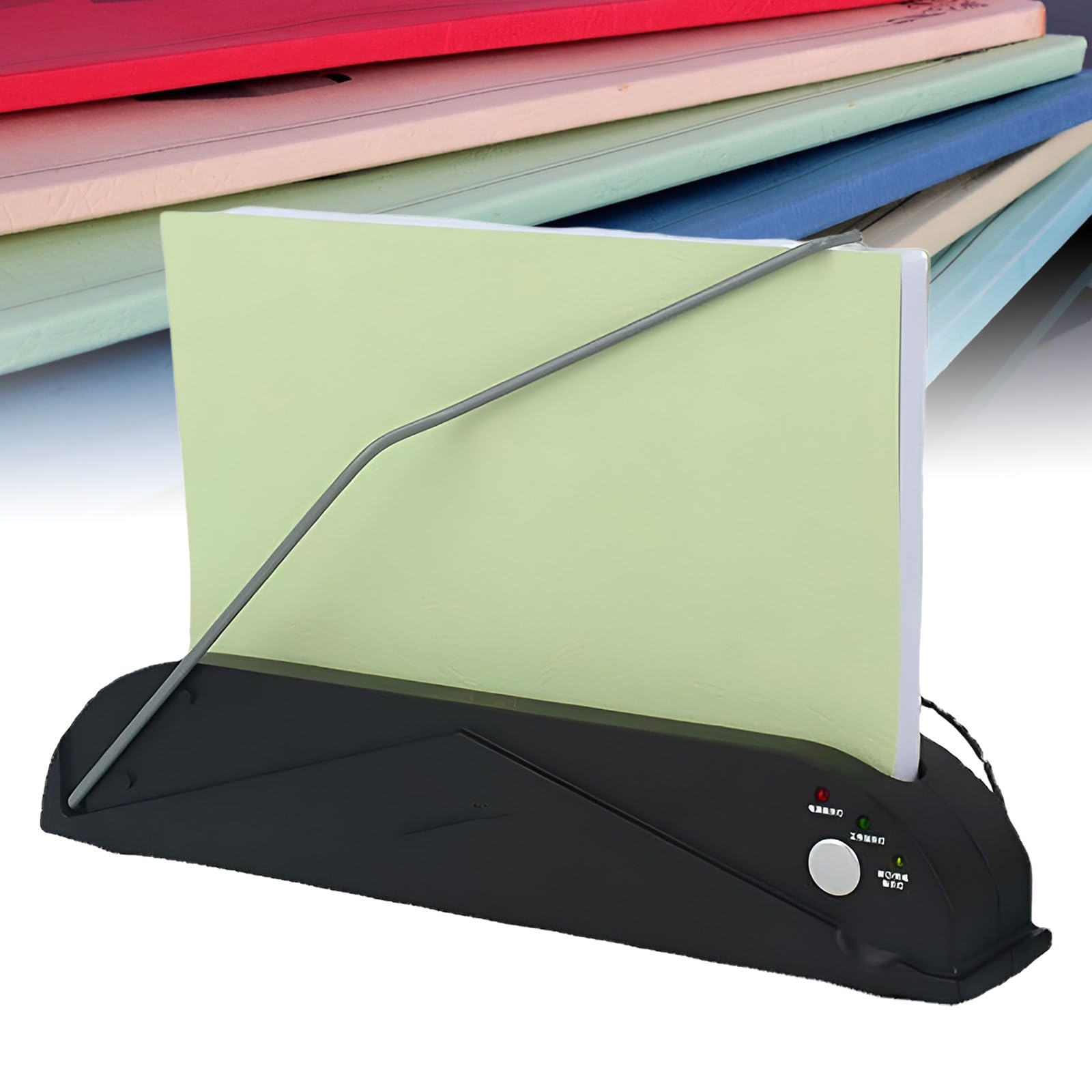 Hot Melt Binding Machine, A4 Thermal Binder, Electric Document Contract Heat Binder, Max 20mm Binding Thickness, Fast Binding, for Photo Albums, Reports & Documents