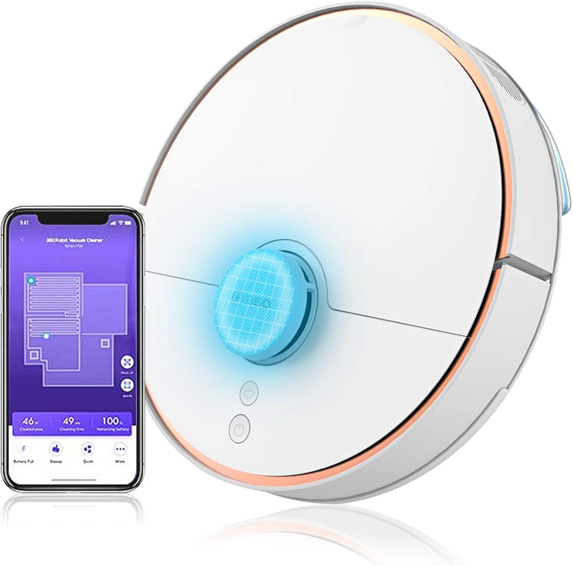Amazon.in 360 Smart AI Robot Vacuum Cleaner