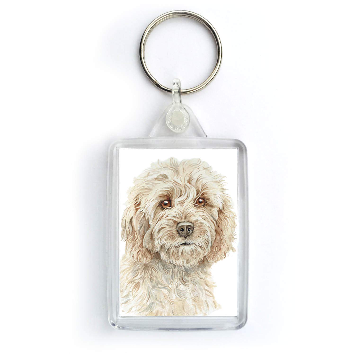 WaggyDogz Cockapoo Dog Keyring (KRG-231)