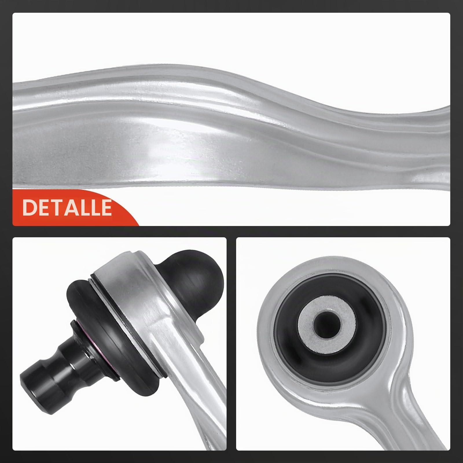 Frankberg Kit de Brazo de Suspensión Superiores Inferiores Delanteros Traseros Compatible con A4 8D2 B5 1994-2001 A6 4B C5 1997-2002 Pa.ss.a.t 3B2 1996-2003 Sustituir# 545000010R