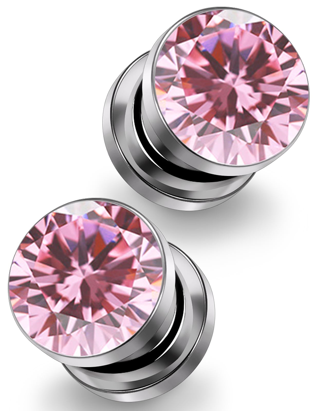 Pexveiuu F136 Titanium Ear Gauges