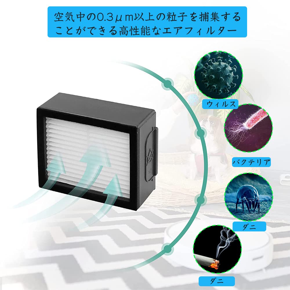 Amazon.co.jp: イロボット ルンバ i7 フィルター 18点セット ダスト