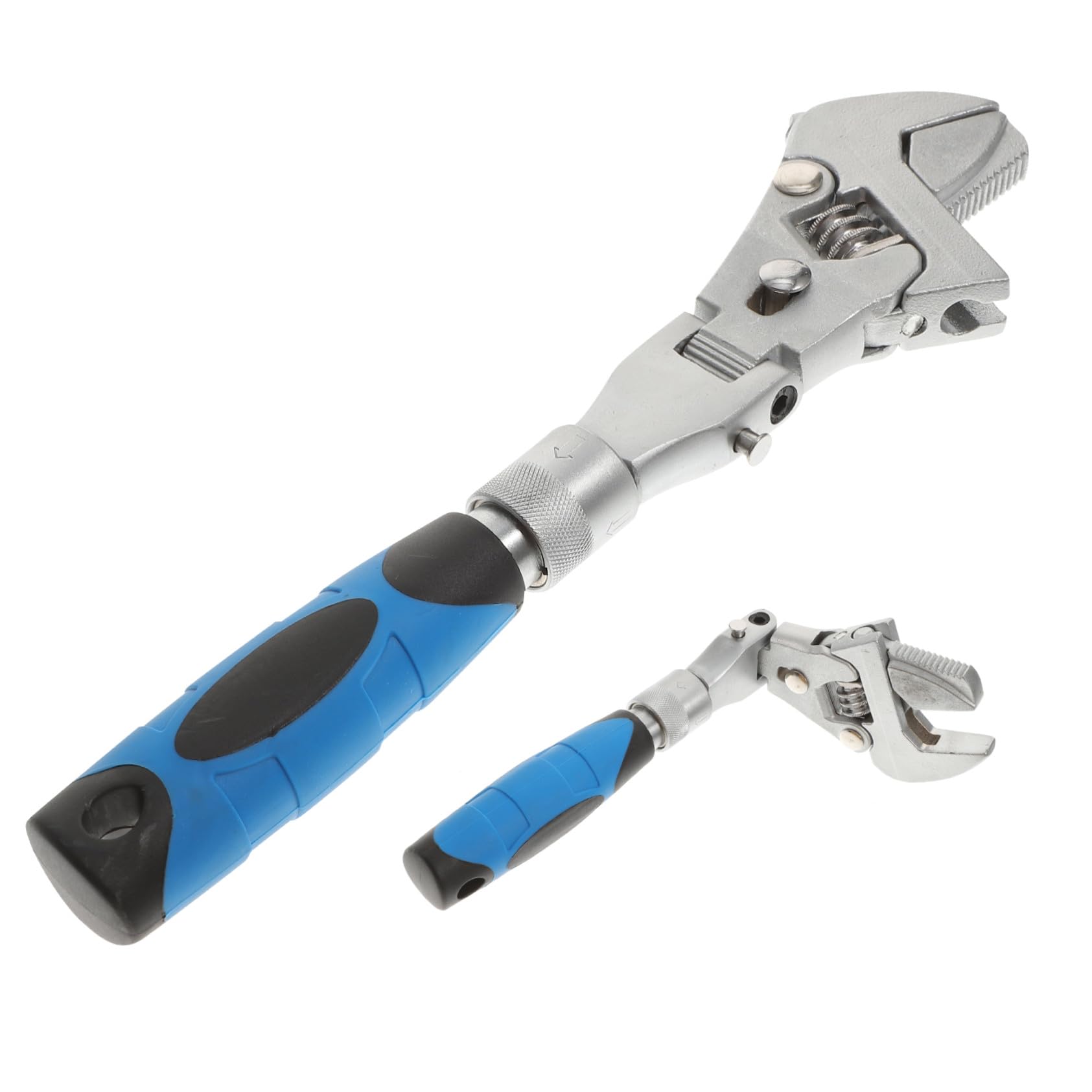 Llave de 180 Grados de Trinquete Giratoria Multifunción Telescópica