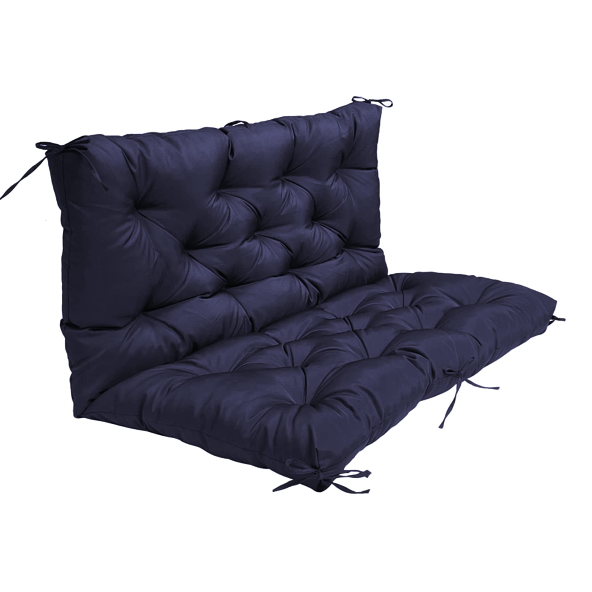 Coussin de banc imperméable et antidérapant avec dossier ergonomique pour causeuse