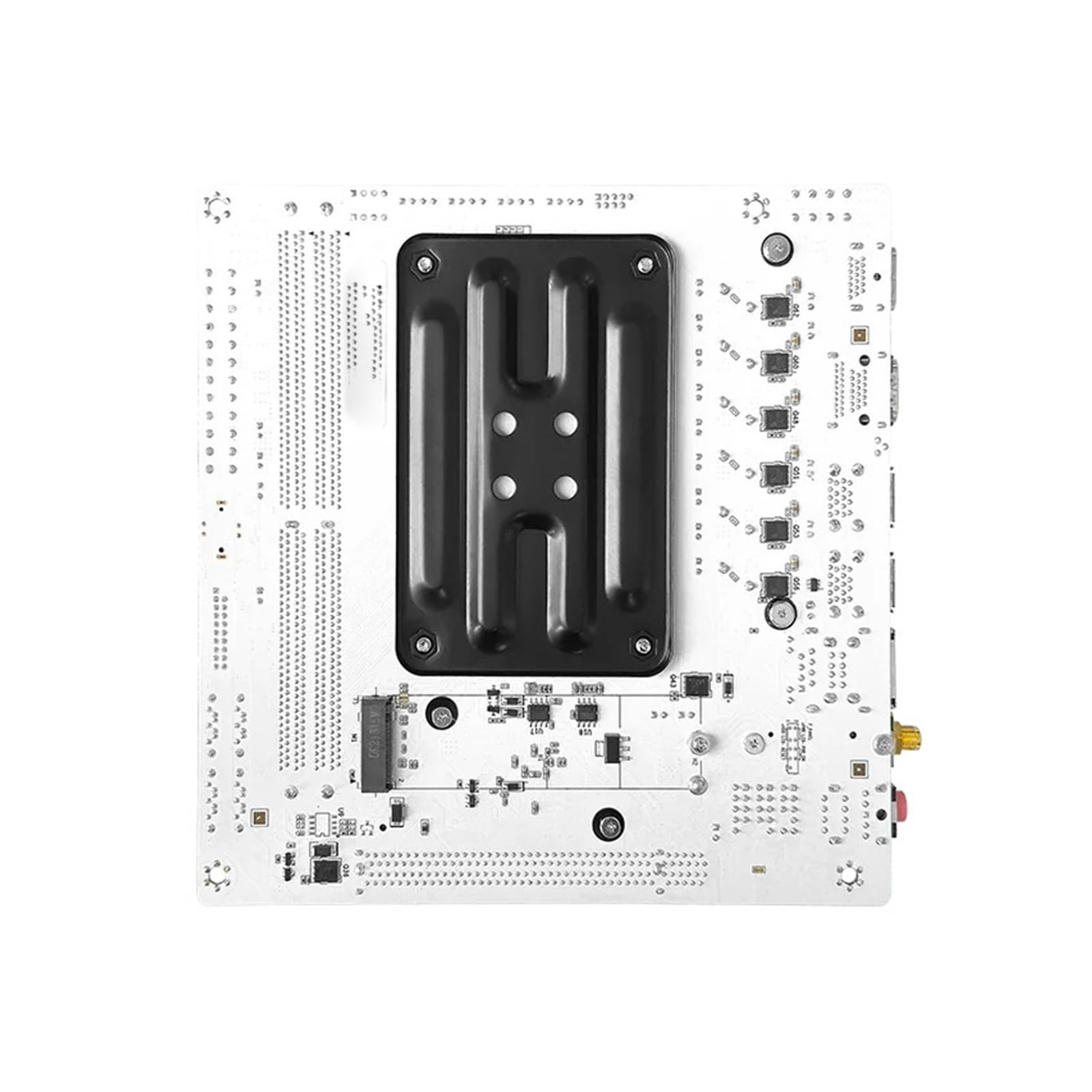 Scheda Madre Fit for JGINYUE B550i Gaming Mini ITX con Supporto di Memoria DDR4, AM4 Ryzen Serie 5, PCIe 4.0, Dual M.2, WiFi 6, PC da Gioco Motherboard