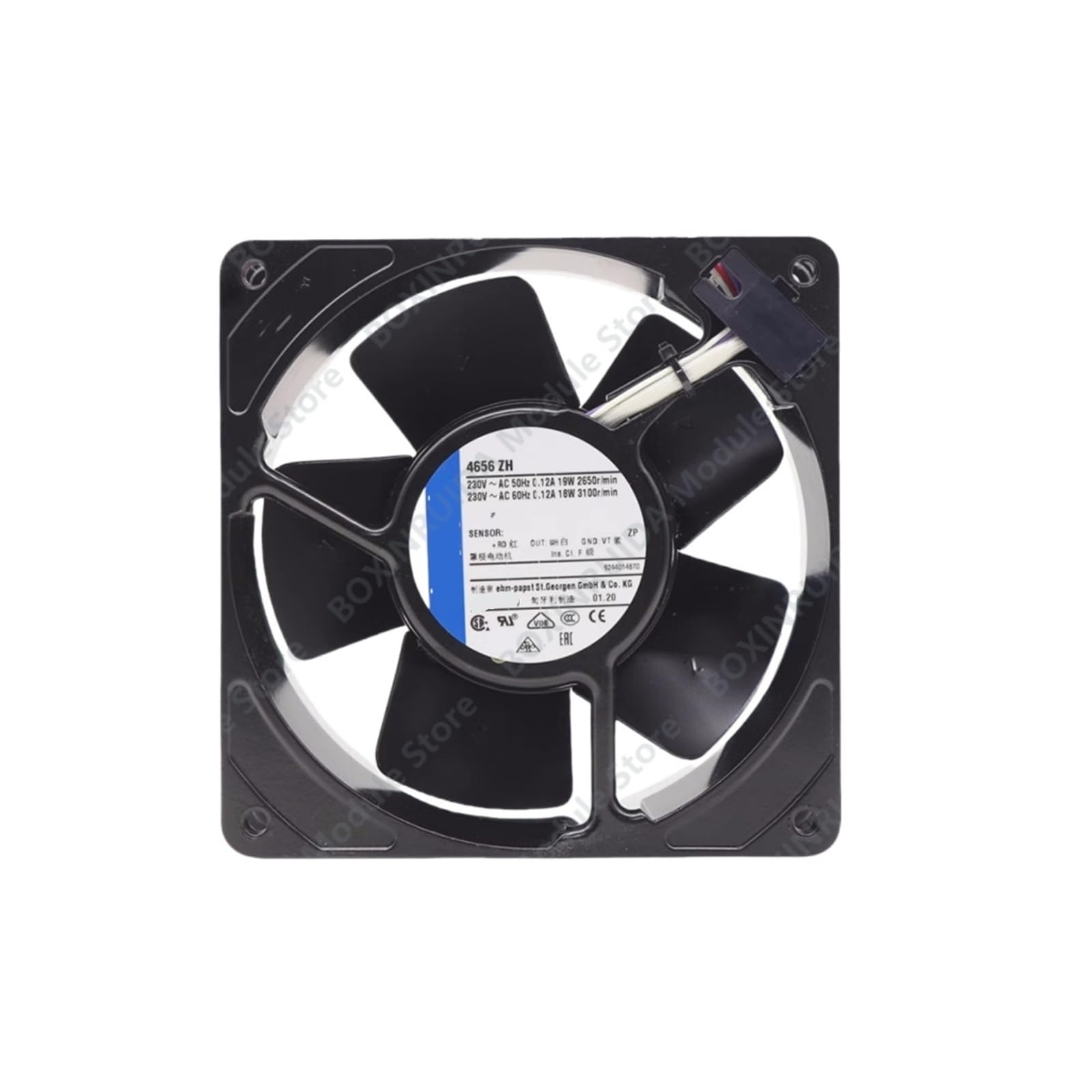 JJKKOZVQF 4656ZH 17W 230V all metal resistant fan