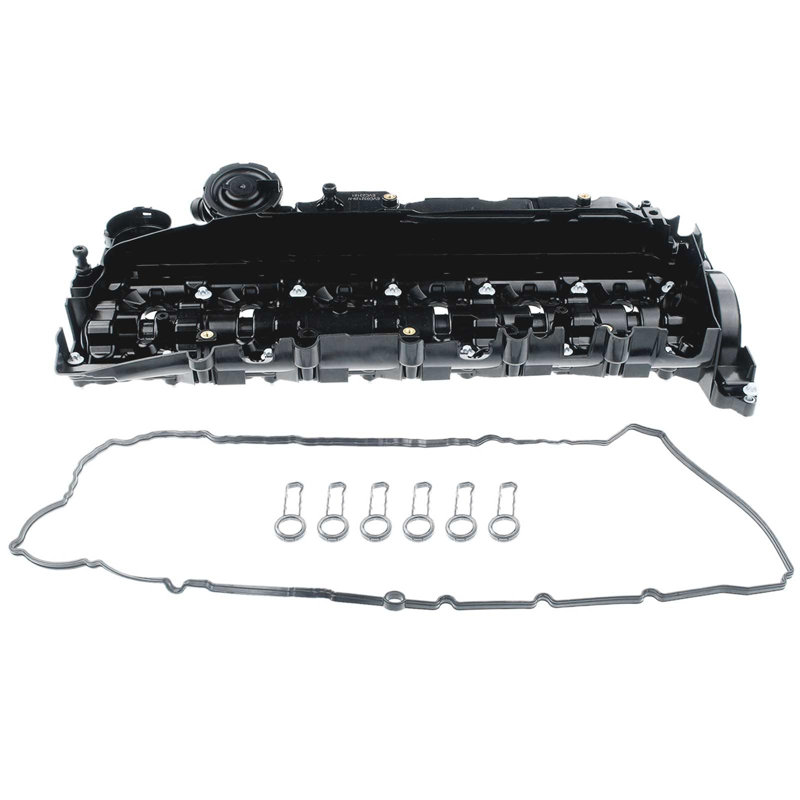 Frankberg Coperchio testata Cilindro Coperchio valvole Diesel Compatibile con X3 F25 3.0L Serie 5 Touring F11 3.0L X5 F15 F85 3.0L X5 E70 3.0L Serie 5 F10 3.0L Replace# 11127823181