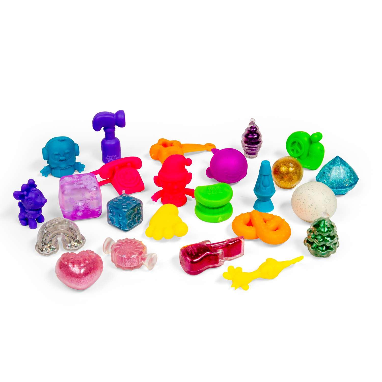 Schylling NeeDoh Squishmas アドベントカレンダー Amazon.com: Schylling NeeDoh Squishmas Advent Calendar - 24