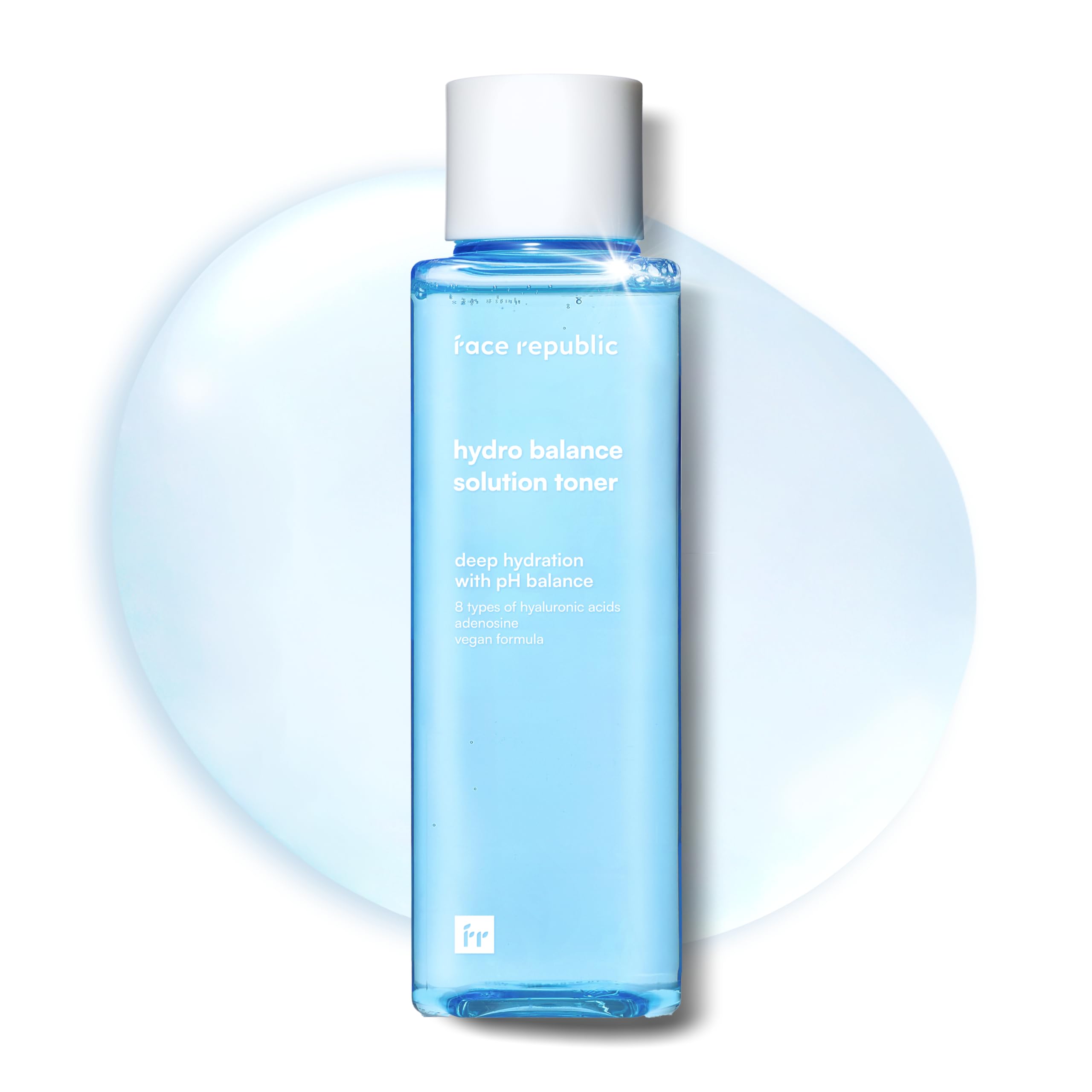 Hydro Balance Solution Toner 160ml 5.41 fl oz | Hydrating & Balancing | Hyaluronic Acids, Panthenol, Adenosine | Soft, Plump Skin | Vegan Korean Skin Care