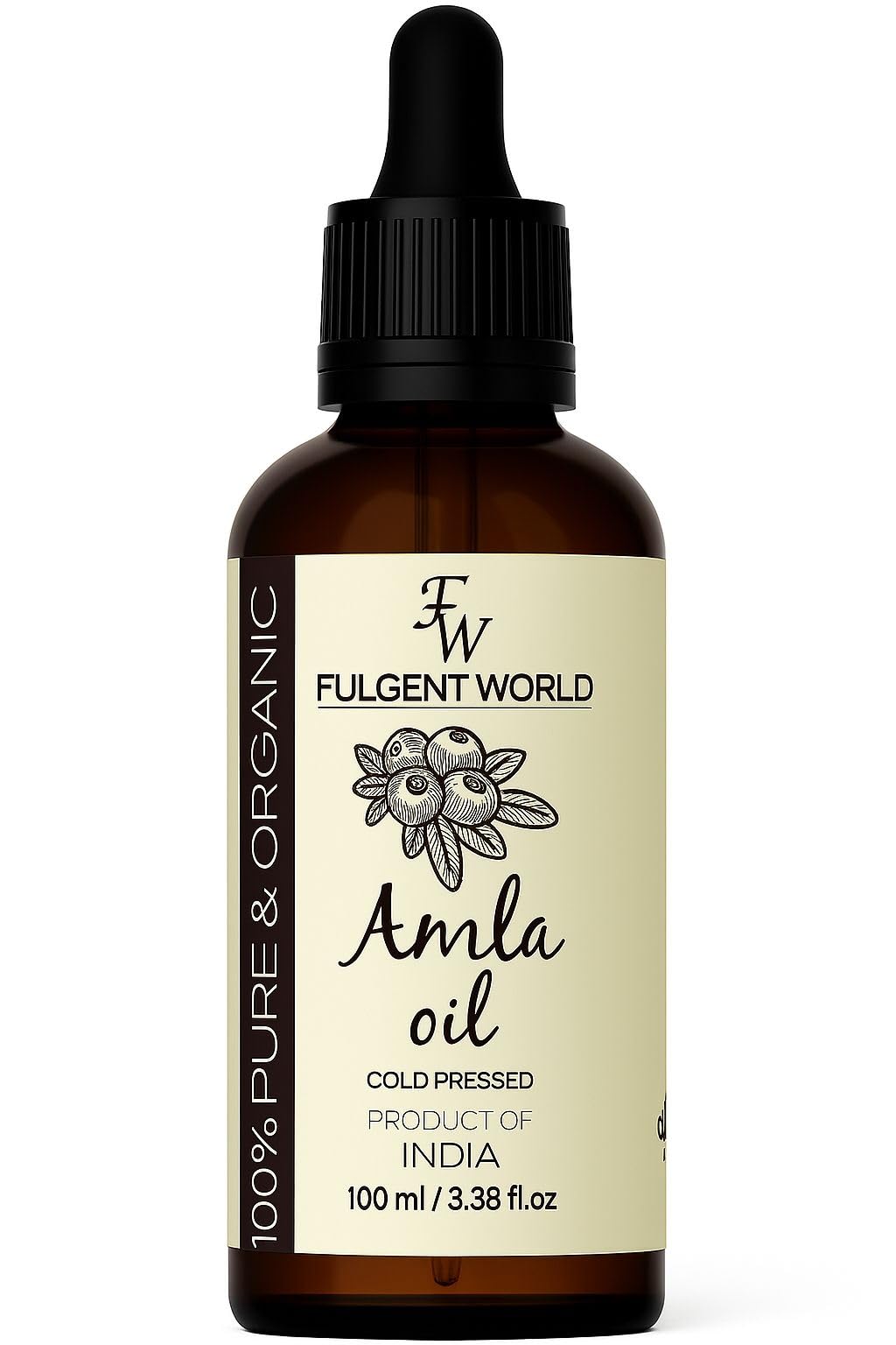 Olio Amla 100% puro biologico per capelli 100 ml