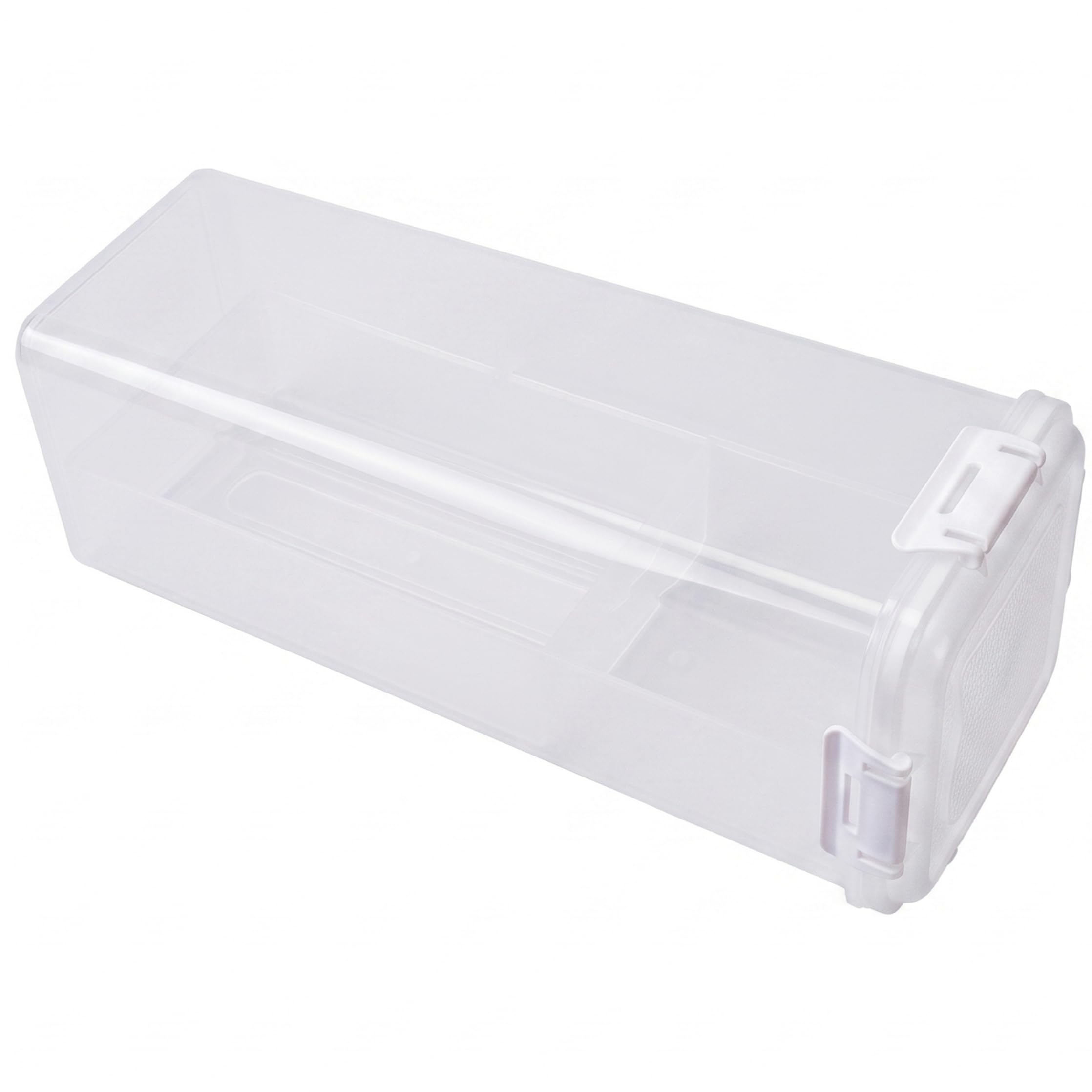 Vistnale Bread Keeper|Bread Keeper, Airtight Storage Container With Drawer, Transparent Plastic Breads For Kitchen - White