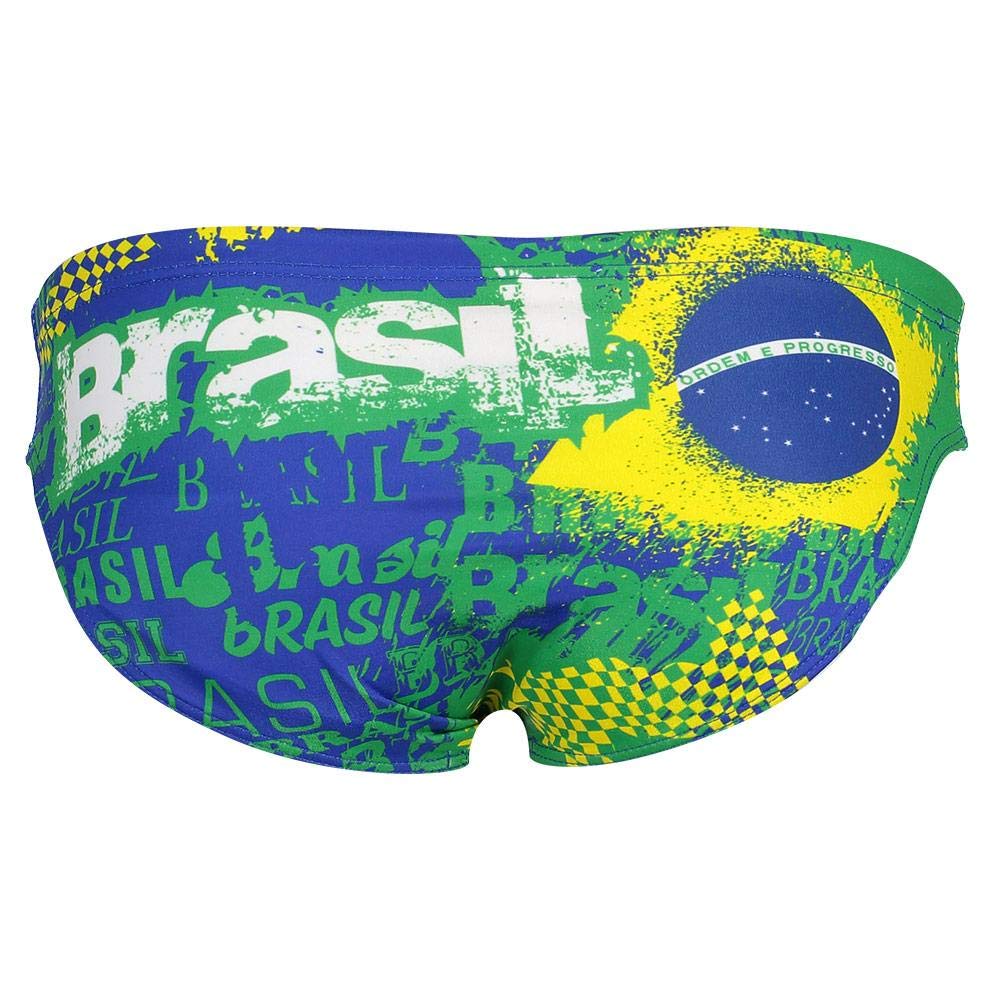 TurboTronic Happy Brasil Paal para Nadar Unisex Adulto