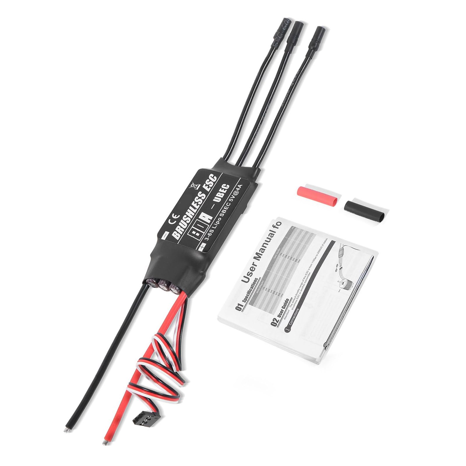 Regolatore di velocità elettronico senza spazzole stabile senza spazzole ad alte prestazioni per elicotteri e aeromobili controller di velocità